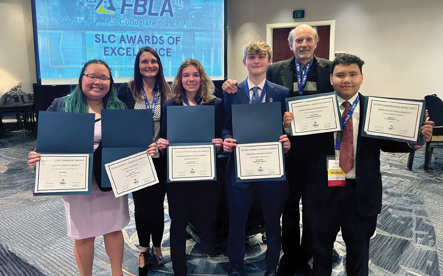 Business Students Shine at FBLA State and National Conferences