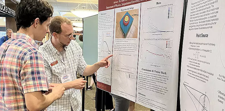 Image for news story: Susquehanna hosts Landmark Research Symposium