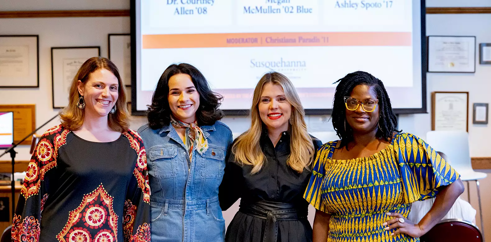 Image for news story: Susquehanna alumnae share secrets to finding and maintaining their authentic selves
