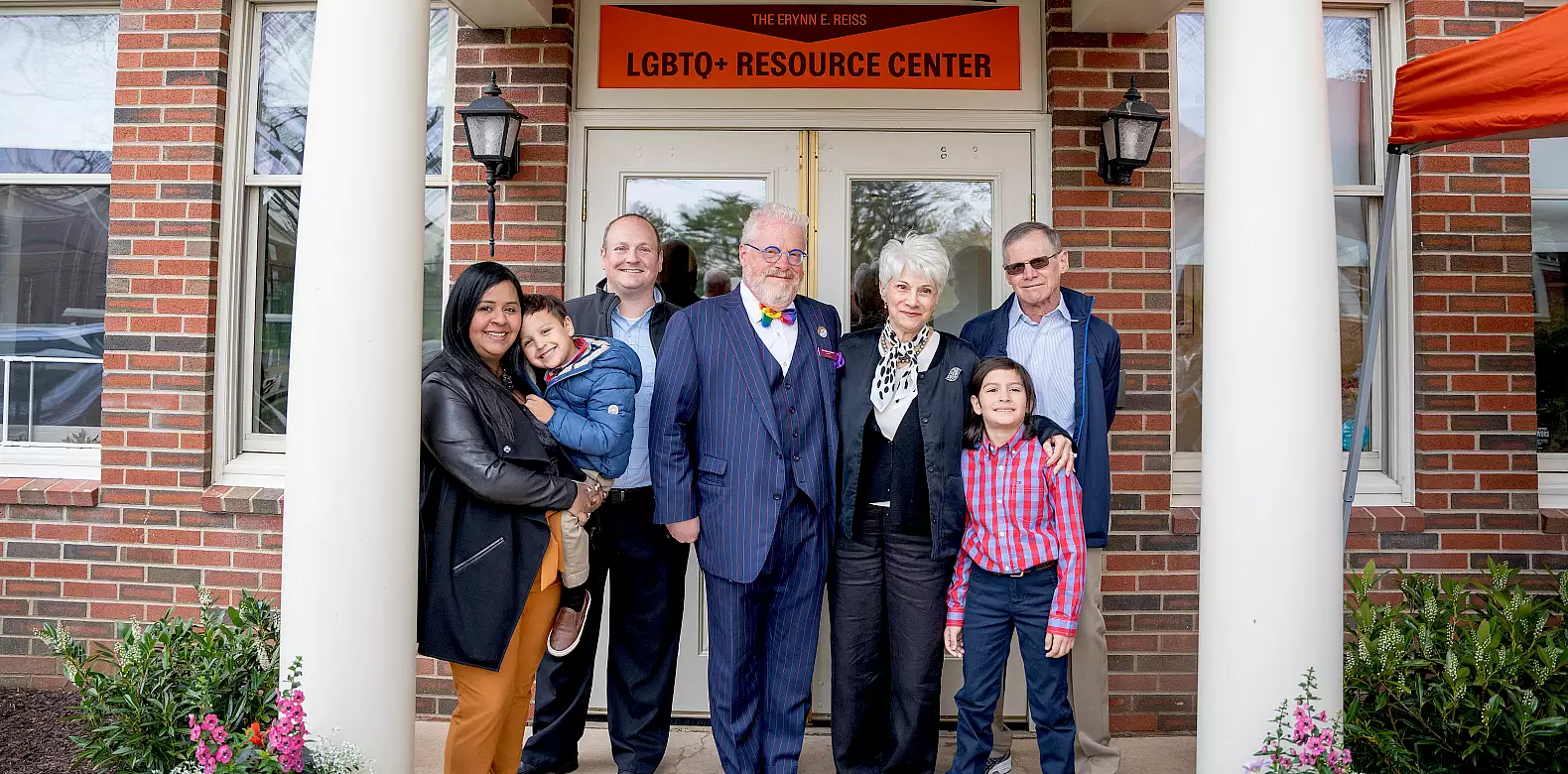 Image for news story: Susquehanna dedicates Erynn E. Reiss LGBTQ+ Resource Center