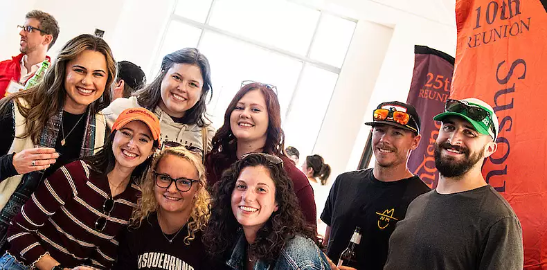Image for news story: Susquehanna’s Homecoming honors philanthropists