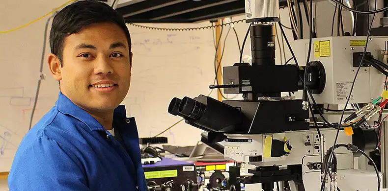 Image for news story: Biochemistry Grad Serves as Harvard Postdoctoral Fellow