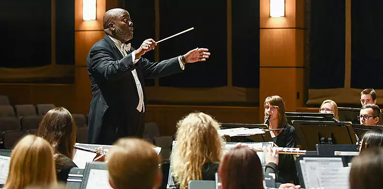 Image for news story: Susquehanna University’s Symphonic Band and Wind Ensemble releases CD of live performances