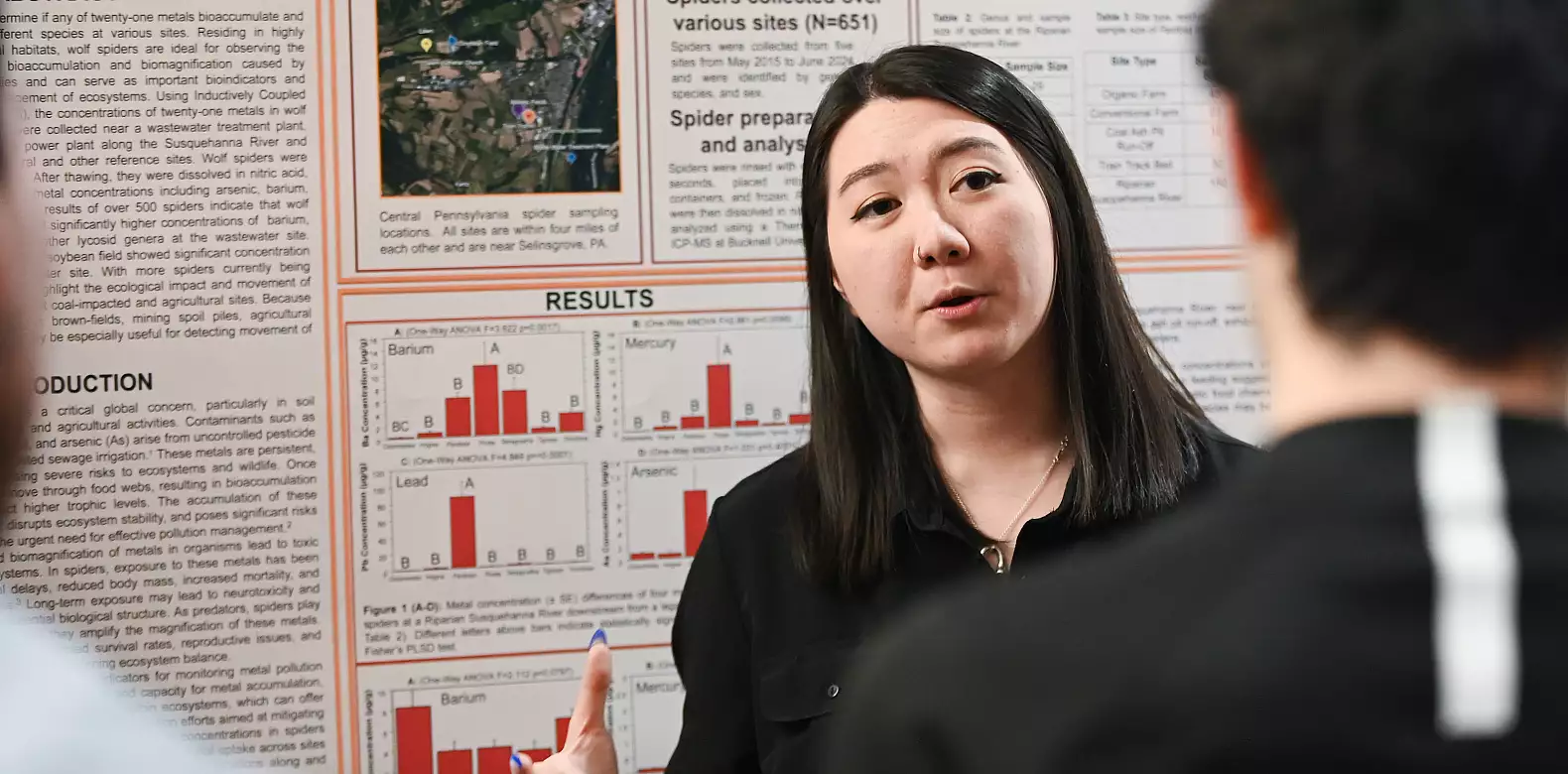 Image for news story: Research, music, art on display at Senior Scholars Day